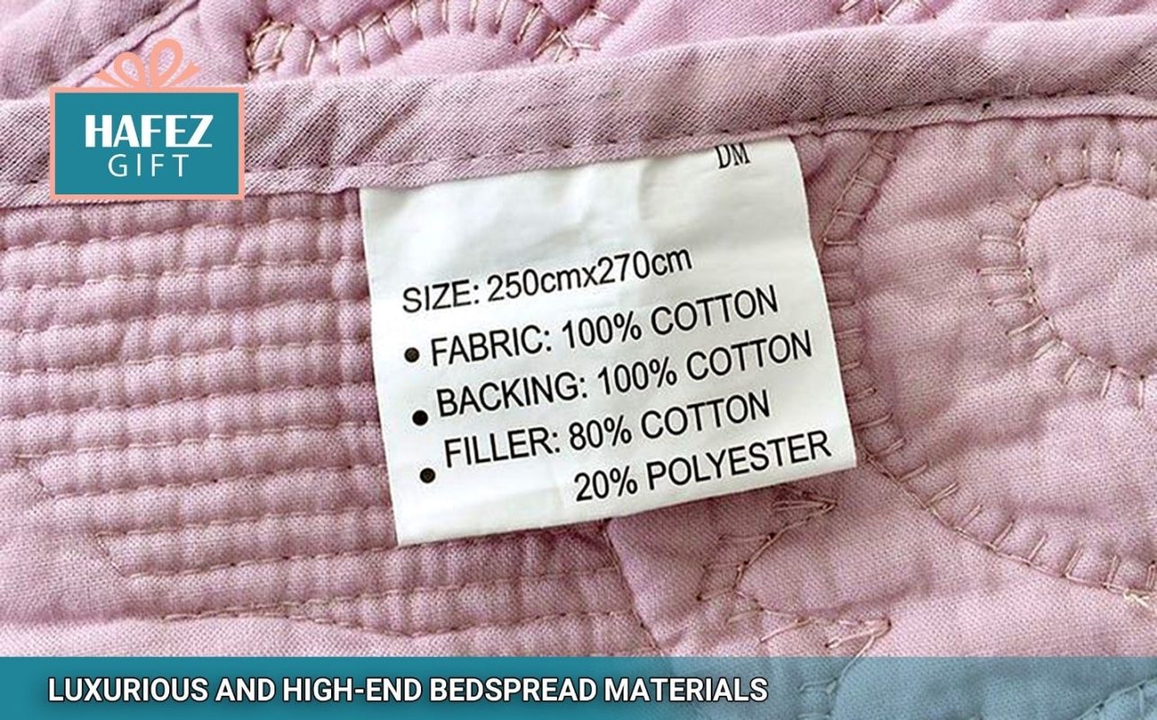 Luxurious and High-End Bedspread Materials