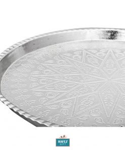 Hand Engraved Cooper Tray, Moon Design