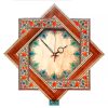 Handmade Wall Clock, Khatam-kari, Miniature Design
