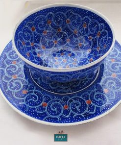 Minakari Persian Enamel, Classy Bowl and Plate, Eden New Design