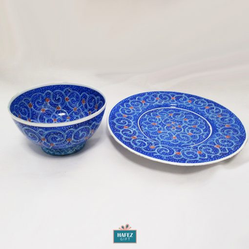Minakari Persian Enamel, Classy Bowl and Plate, Eden New Design
