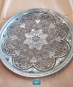 Persian Hand Engraved Copper Plate, PRO Design (Diameter 30 cm)