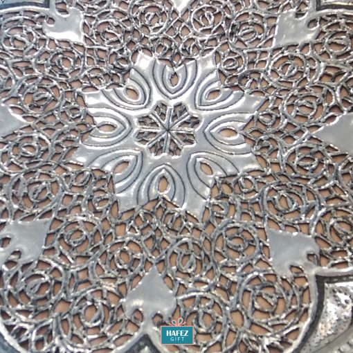 Persian Hand Engraved Copper Plate, PRO Design (Diameter 30 cm)