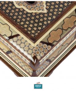 Persian Marquetry, Khatam Kari, Tissue Box, Treasure Design