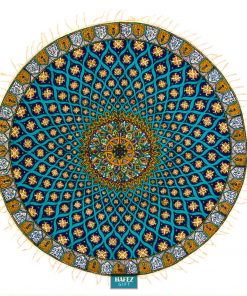 Persian Qalamkar, Tapestry, Tablecloth, Dome Design