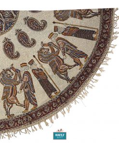 Persian Qalamkar, Tapestry, Tablecloth, Persepolis Design
