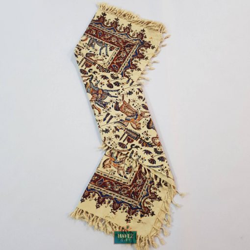 Persian Qalamkar, Tapestry, Tablecloth, Polo Design