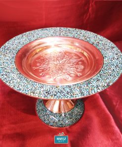 Persian Turquoise Dish, Star Design