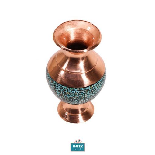Persian Turquoise Flower Vase, Alexander Design