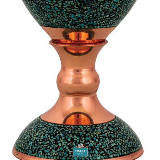 Persian Turquoise Flower Vase, Mari Design