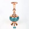 Persian Turquoise Flower Vase, Spirit Design (Small Size)
