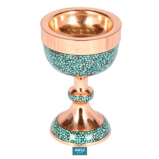 Persian Turquoise Goblet, Spring Design