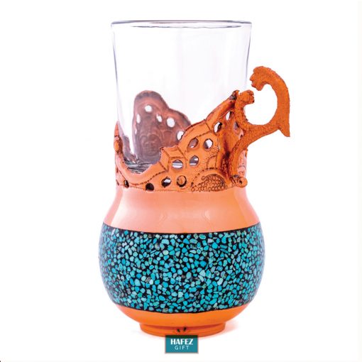 Persian Turquoise Tea & Coffee Cup, King Design