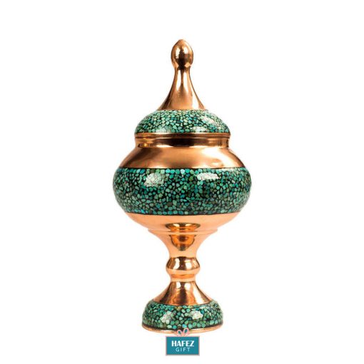 Turquoise, Candy Dish & Flower Vase Set, Spring Design