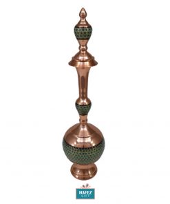 Khatam Marquetry on Copper Decanter Privileged, Diamond Design
