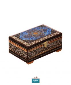 Persian Marquetry, Jewelry Box, Fly Design