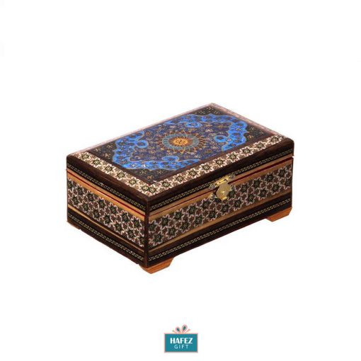 Persian Marquetry, Jewelry Box, Fly Design
