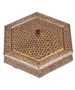 Persian Marquetry Khatam Kari Candy Box, Europe Design