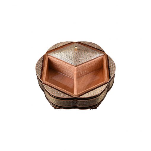 Persian Marquetry Khatam Kari Candy Box, Spring Design