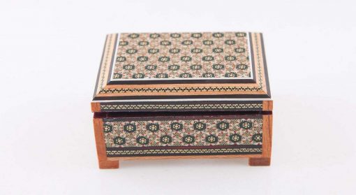 Persian Marquetry Khatam Kari Eastern Ring Box