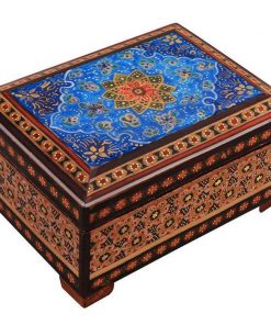 ersian Marquetry, Khatam Kari, Jewelry Box Flower, Pure Design