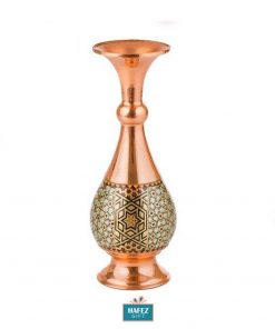 Persian Marquetry, Khatam Kari, Privileged Flower Vase, Diamond Design (2 PCs)