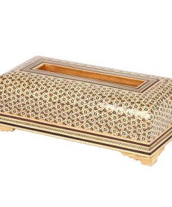  Persian Marquetry Khatam Kari Tissue Box Eastern Design