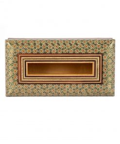 Persian Marquetry Spoon & Fork Box and Tissue Box Set, King Design
