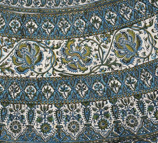 Persian Qalamkar, Tapestry, Tablecloth, Spring Design