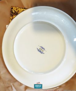 Persian Enamel Ceramic Plate, Ayat Design