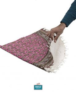 Persian Qalamkar, Tablecloth, Pink Circle Design