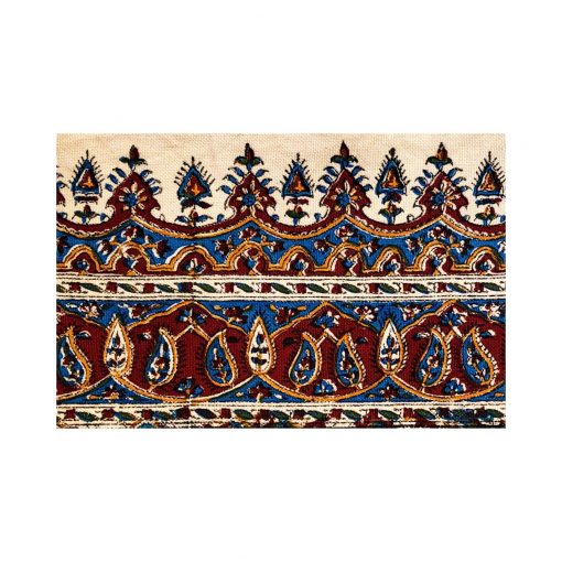 Persian Tapestry, Ghalamkar, Tablecloth, Bricks Design