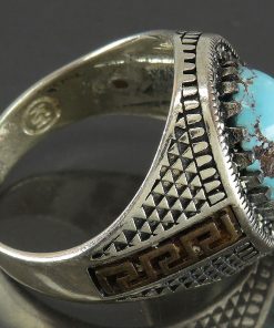 Silver Turquoise Ring, Valor Design