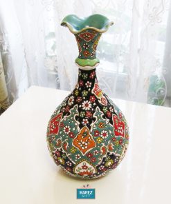 Enamel on pottery Flower Pot, Prime Design