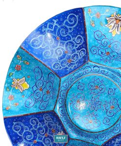 Minakari Persian Enamel, Candy Dish, Lotus Design