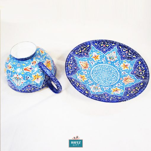 Minakari Persian Enamel Cup, Sky Garden Design