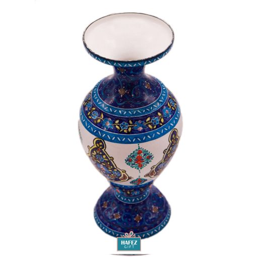 Minakari, Persian Enamel Flower Vase, Diana Design