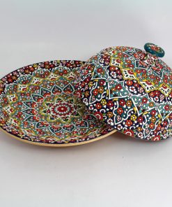 Enamel on pottery, Classy Look Luxurious Dish, Viva Design