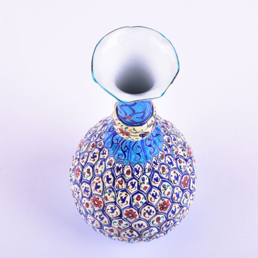 Minakari Flower Pot, Blue Eden Design