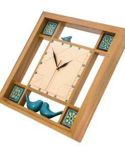 Wall clock, Free Birds Tile Design