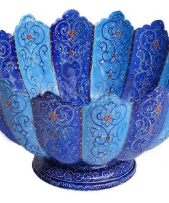 Minakari, Persian Enamel, Classy Bowl and Plate