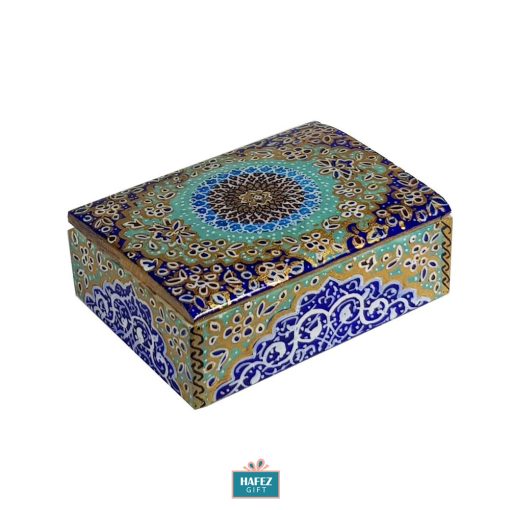 Bone Ring Box, Blue Love Design