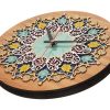 Marquetry Wall clock, Eastern Stories Design