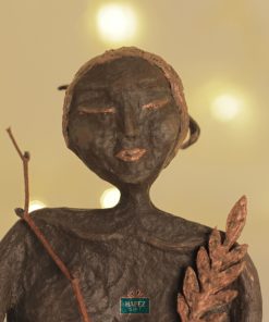 Papier Mache (Papier-mache) Statue, Seed of peace