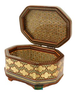 Persian Marquetry Jewelry Box, Lux Design
