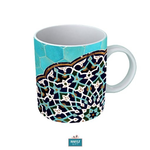 Persian Mug, Traditional Tile Design