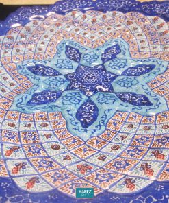 Mina-kari, Persian Enamel Plate, Immortal Design