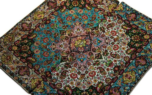 Termeh Luxury Silk Tablecloth, Cosmos Design (1 PC)
