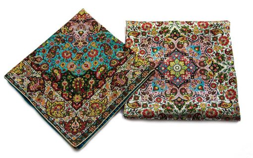 Termeh Luxury Silk Tablecloth, Cosmos Design (1 PC)